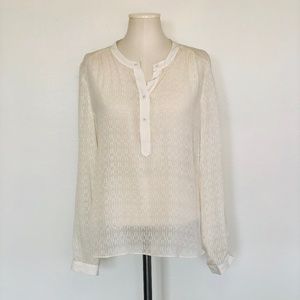 Rebecca Taylor Silk Blouse - Size 10